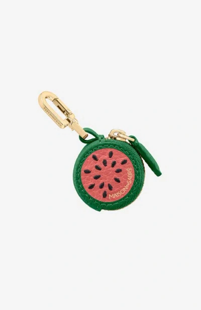 Maison De Sabre Maison De Sabré The Sabremoji Fruit Charm In Watermelon