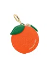 Maison De Sabre The Sabremoji Fruit Coin Purse In Orange
