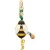Maison De Sabre Maison De Sabré The Sabrémoji Garden Bug Charm In Gold