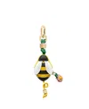 Maison De Sabre The Sabremoji Garden Bug Charm In Yellow