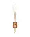 Maison De Sabre The Sabremoji Padlock Charm In Brown