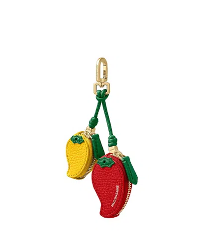 Maison De Sabre The Sabremoji Vegetable Charm In Red