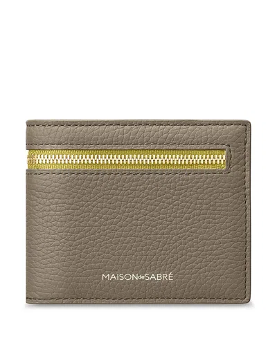 Maison De Sabre The Slim Bifold Wallet In Brown