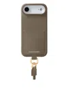 Maison De Sabre The Sling Card-slot Iphone 17 Air Case In Neutral