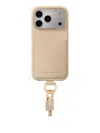 Maison De Sabre The Sling Card-slot Iphone 17 Pro Case In Gold