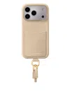 Maison De Sabre The Sling Card-slot Iphone 17 Pro Max Case In Neutral