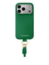 Maison De Sabre The Sling Card-slot Lanyard Iphone 17 Pro Case In Green