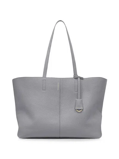 Maison De Sabre The Snap Soft Tote Bag In Gray