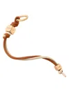 Maison De Sabre Women's Leather Wristlet Charm