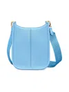Maison De Sabre Women's Mini Leather Saddle Bag In Blue