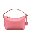 Maison De Sabre Women's Small Leather Soft Hobo Bag In Pink