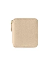 Maison De Sabre Maison De Sabré Small Leather Zip Around Wallet In Saharan Brown