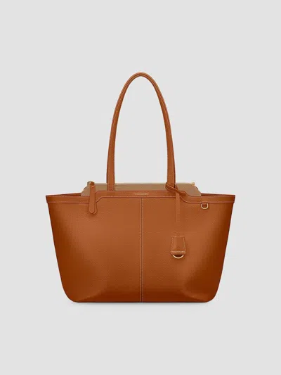 Maison De Sabre Women's Switch Tote Bag In Pecan Sandstone
