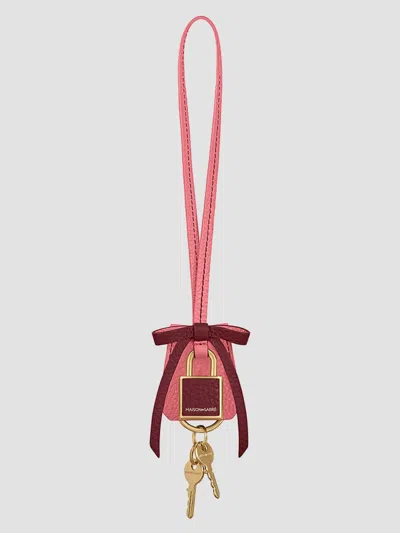 Maison De Sabre Women's The Bow Padlock Charm In Gray