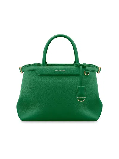Maison De Sabre Women's The Medium Palais Top Handle Bag In Green