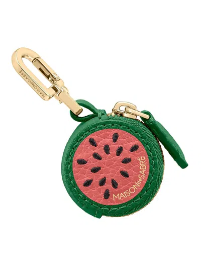 Maison De Sabre Women's The Sabremoji Fruit Charm In Pink