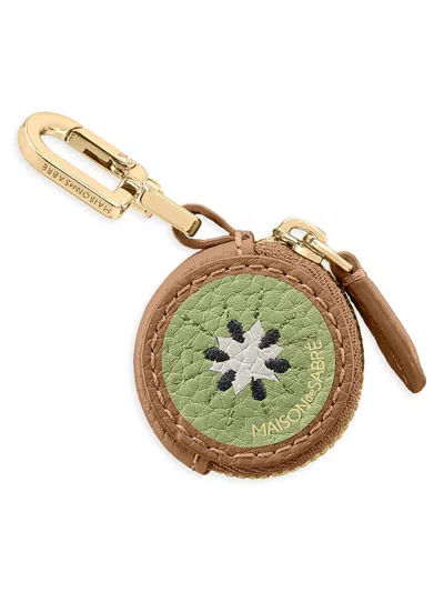 Maison De Sabre Women's The Sabremoji Fruit Charm In Green