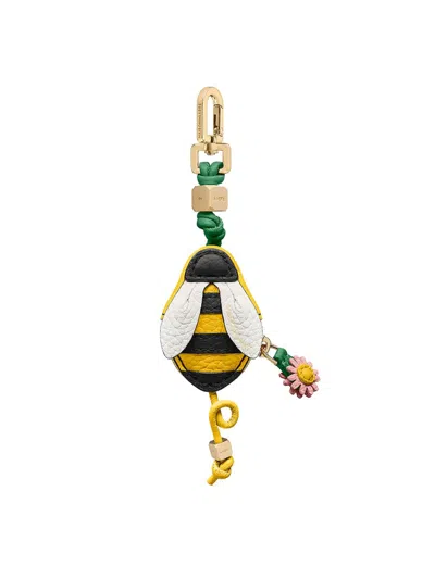 Maison De Sabre The Sabrémoji™ Leather Charm In Gold