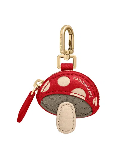 Maison De Sabre Women's The Sabrémoji Vegetable Charm In Red