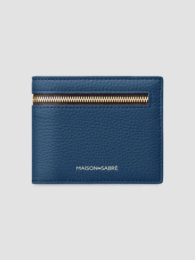 Maison De Sabre Women's The Slim Bifold Wallet In Pacific Espresso