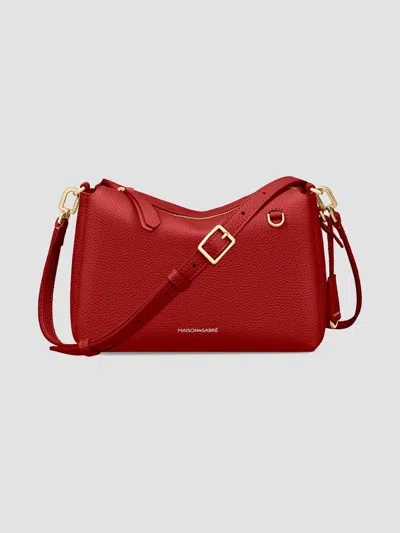 Maison De Sabre Women's The Soft Trio Crossbody Bag In Brick Red