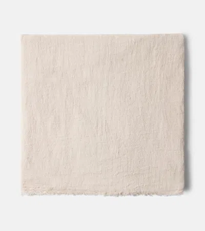 Maison De Vacances Linen Crêpe Throw In Neutral