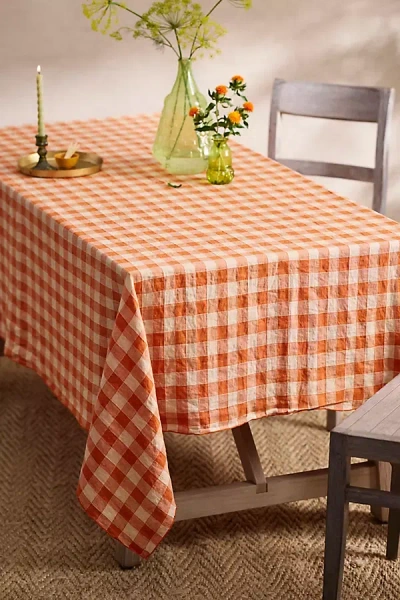Maison De Vacances Plaid Tablecloth In Red