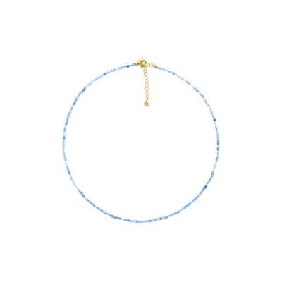 Maison Des Nus Women's Blue Azure Aquamarine Necklace