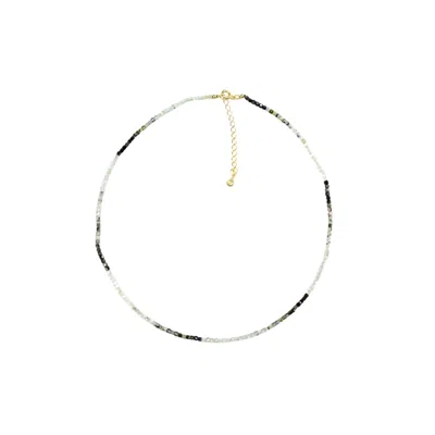 Maison Des Nus Women's Enchanted Green Prehnite Necklace
