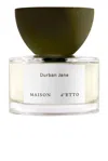 Maison D'etto Durban Jane Eau De Parfum In N,a