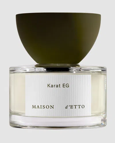 Maison D'etto Karat Eg Eau De Parfum, 2 Oz./ 60 ml In White