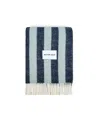 Maison Deux Candy Wrap Blanket, 4.25' X 6.5' In Blue