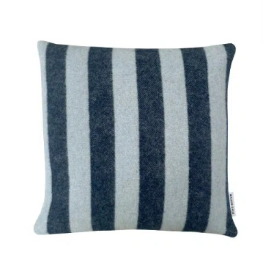 Maison Deux Candy Wrap Cushion Cover In Blue