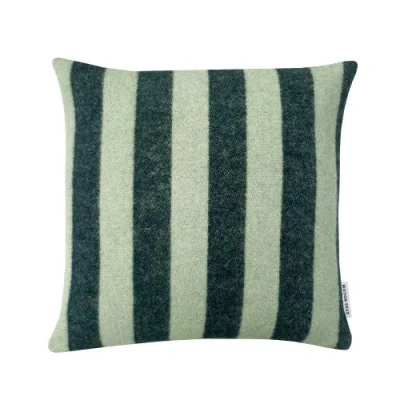Maison Deux Candy Wrap Cushion Cover In Green