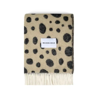 MAISON DEUX MAISON DEUX CHEETAH BLANKET