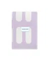 Maison Deux Cubics Blanket, 4.25' X 6.5' In Purple