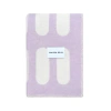 Maison Deux Cubics Blanket In Purple