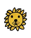 Maison Deux Leeuw Lion Rug In Yellow