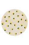 Maison Deux Lemons Wool Rug In Cream/yellow