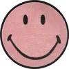 Maison Deux Smiley Rug In Pink