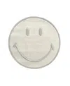 Maison Deux Smiley Rug In White