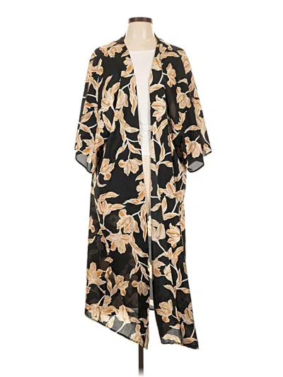 Pre-owned Maison Du Soir Kimono In Black