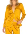 Maison Du Soir Brigette Top In Gold In Yellow