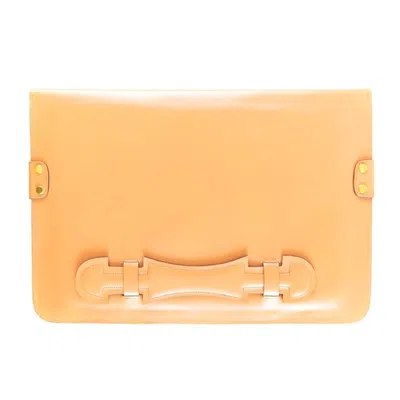 Maison Eli Brown Kensington Laptop Sleeve Tan