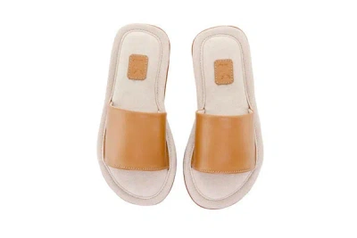 Maison Eli Brown Women Indoor Slippers Tan