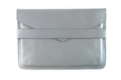 Maison Eli Kensington Laptop Sleeve Grey In Gray