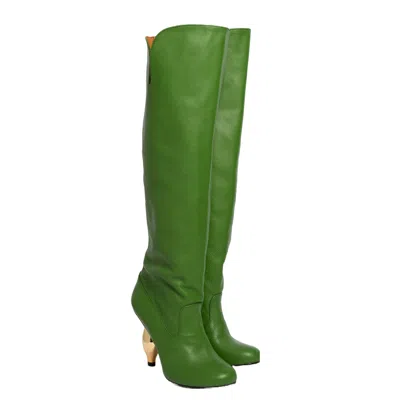 Maison Eli Women's Aurelia Boots - Green