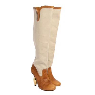 Maison Eli Women's Aurelia Boots - Neutrals In Brown