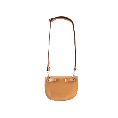 Maison Eli Women's Belt Bag Black Distressed Brown