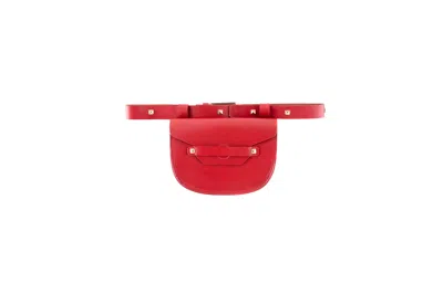 Maison Eli Women's Belt Bag Red
